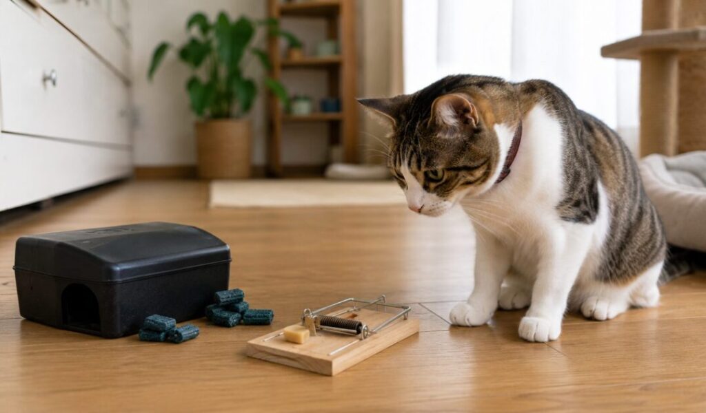 猫がいる家で避けたいネズミ駆除方法